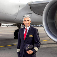 Foto von dem Piloten und Kinderbuchautor Tom Schneider
